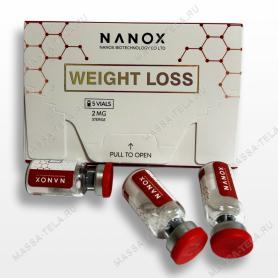 Пептид Nanox для похудения 2mg купить в Новосибирске - Масса Тела